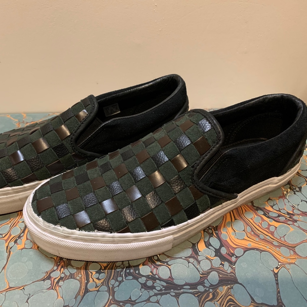 Vans BNY Sole Series Suede & Leather Slip On